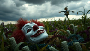 Clown in a Cornfield (2025): handling, recension & streaming