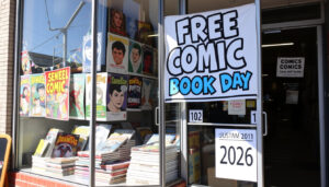 Free Comic Book Day 2026 – Datum, platser och info