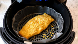 Panerad fisk i airfryer – tid & temperatur (färsk & fryst)